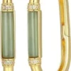 71nx0auo8VL._AC_SY535_-1-184x300-1-1.webp 14K Gold Plated Sterling Silver Jade Hoop Earrings